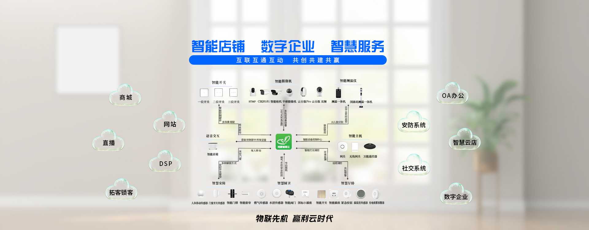 智能店铺,数字企业,智慧服务